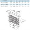 Осевой вентилятор Vents 100 МАТР Пресс - превью 2