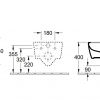 Унитаз подвесной Villeroy&amp;Boch Avento 5656RS01 с крышкой Slim Soft Close - превью 2