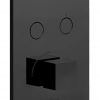 Смеситель скрытого монтажа Paffoni Compact Box (На 2 потребителя) черный матовый CPM518NO - превью 1