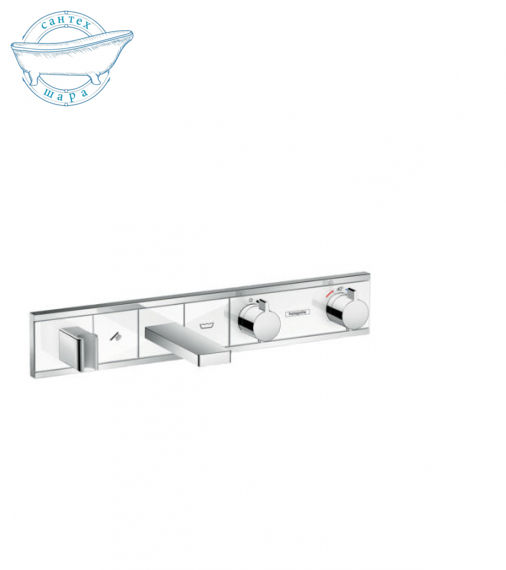 Для ванны с 2 кнопками, Hansgrohe RainSelect СМ 15359400 - фото 1