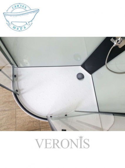 Душевой бокс Veronis BN-4-120 white (R) 120х80х220 - фото 3
